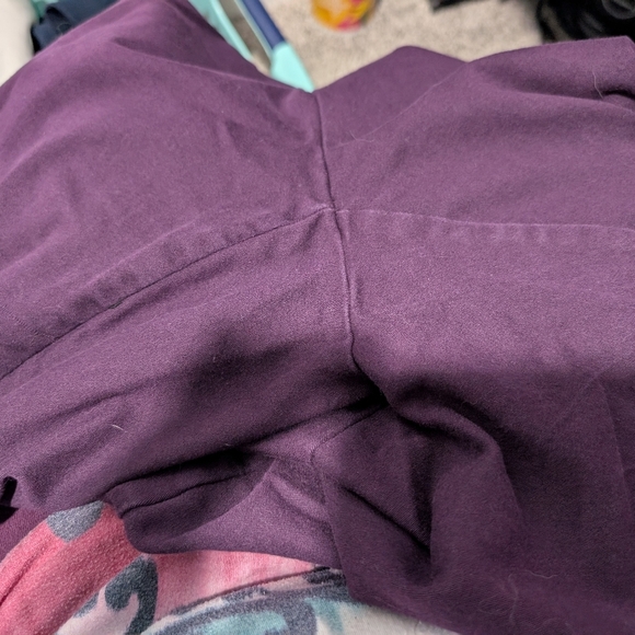 Croft & Barrow Purple The Effortless Stretch Pant in Size 18 (Pull On Style) - Picture 12 of 12